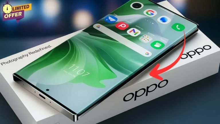 Oppo 5G smartphone, Oppo new launch 2025, Oppo 300MP AI camera, Curved AMOLED display phone, 12GB RAM smartphone, 105W Turbo Charge phone, 5800mAh battery phone, Best mid-range 5G phone