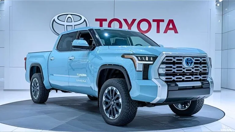 Toyota Tundra 2025, Toyota Tundra hybrid, i-FORCE MAX engine, Toyota pickup truck 2025, luxury pickup truck, Toyota Tundra features, panoramic roof pickup, 360 degree camera truck, adaptive air suspension pickup, best hybrid pickup truck